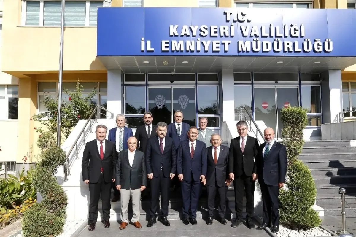 Emniyet Müdürü'ne 'Hayırlı Olsun Ziyareti