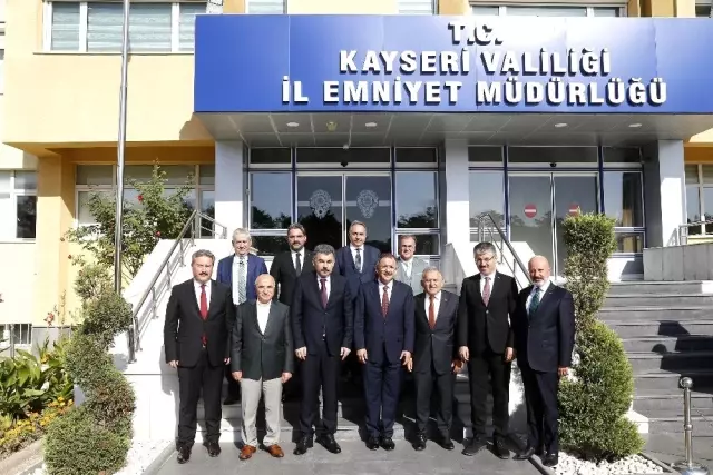 Emniyet Müdürü'ne 'Hayırlı Olsun Ziyareti