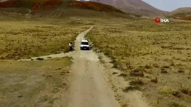 Erciyes Dağı'nda araçlar kendiliğinden rampa yukarı çıkıyor Erciyes Dağı'nda araçlar kendiliğinden rampa yukarı çıkıyor