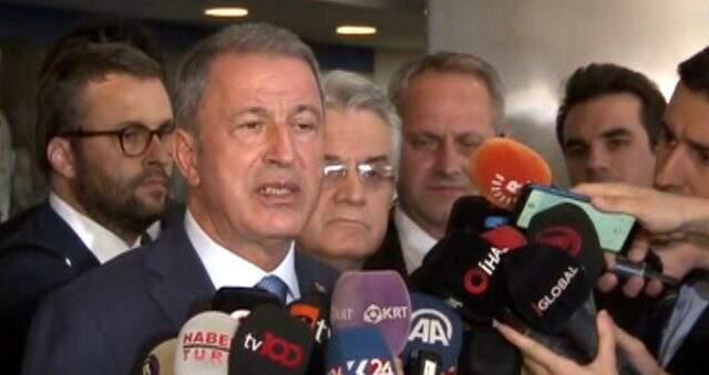 Hulusi Akar, Barış Pınarı Harekatı'nın ne zaman biteceğiyle ilgili bilgi verdi