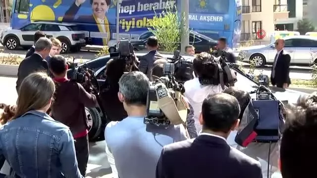 Hulusi Akar, İYİ Parti'yi ziyaret ediyor