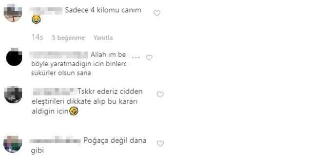 Kilo aldığı için kendisini poğaçaya benzeten Hanife, kilo vermeden fotoğraf paylaşmayacak