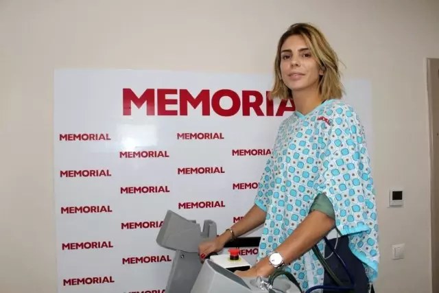 Kübra Siyahdemir, sağlık kontrolünden geçti Kübra Siyahdemir, sağlık kontrolünden geçti