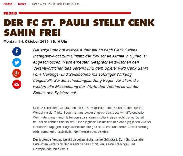 Mehmetçik'e destek veren Enver Cenk Şahin, kadro dışı bırakıldı!