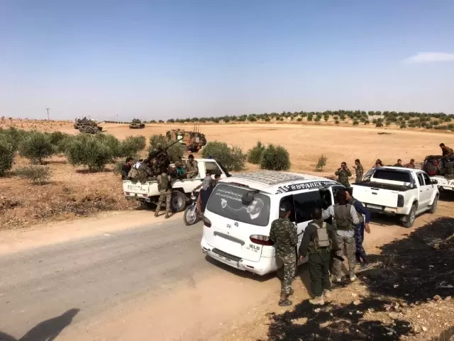 Mümbiç sınırında TSK ve MSO operasyon için hazır bekliyor