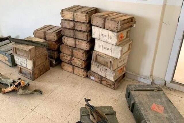 Teröristlerden temizlenen Tel Abyad'da çok sayıda mühimmat ele geçirildi