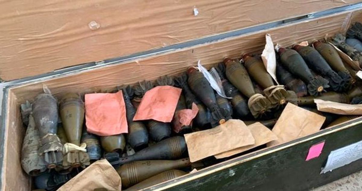 Teröristlerden temizlenen Tel Abyad'da çok sayıda mühimmat ele geçirildi