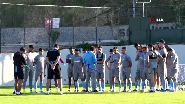 Trabzonspor, Gaziantepspor maçı hazırlıklarını sürdürdü