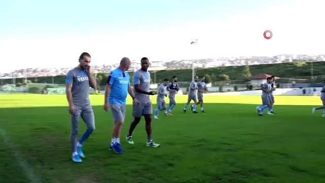 Trabzonspor, Gaziantepspor maçı hazırlıklarını sürdürdü Trabzonspor, Gaziantepspor maçı hazırlıklarını sürdürdü