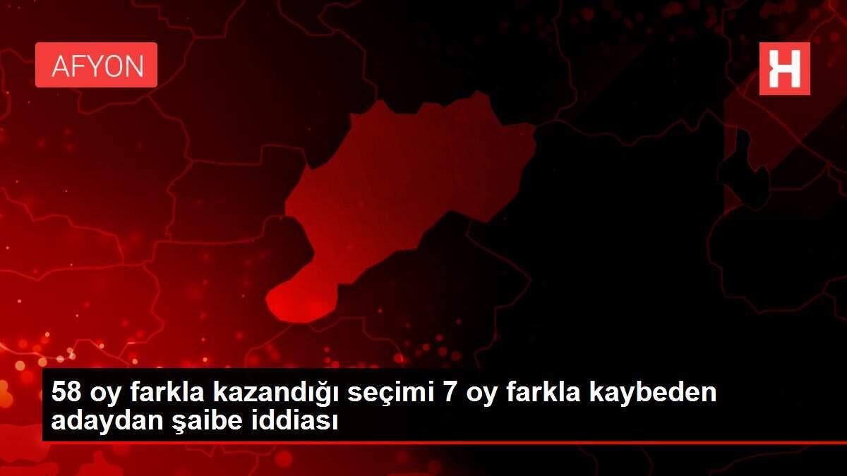 58 oy farkla kazandığı seçimi 7 oy farkla kaybeden adaydan şaibe iddiası