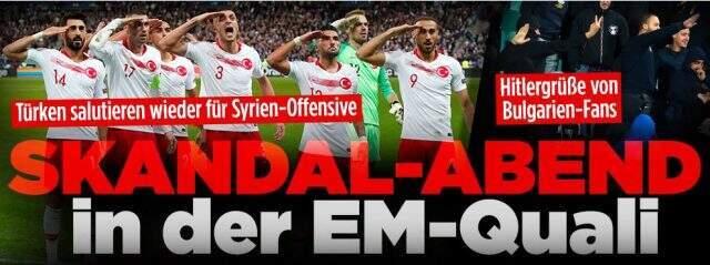 Alman Bild gazetesi A Milli Takım'ın asker selamına Nazi benzetmesi yaptı