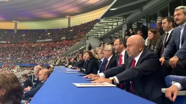 Bakan Kasapoğlu ve Nihat Özdemir'in büyük heyecanı