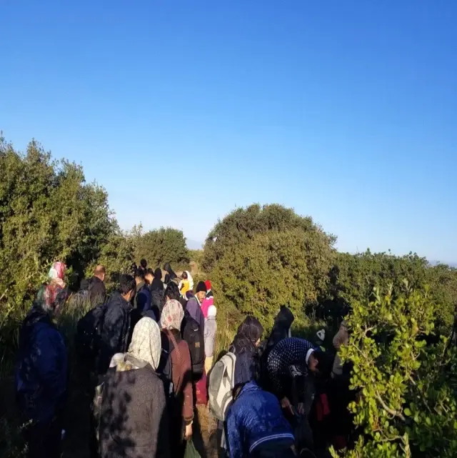 Çanakkale'de 2 günde 302 mülteci yakalandı Çanakkale'de 2 günde 302 mülteci yakalandı