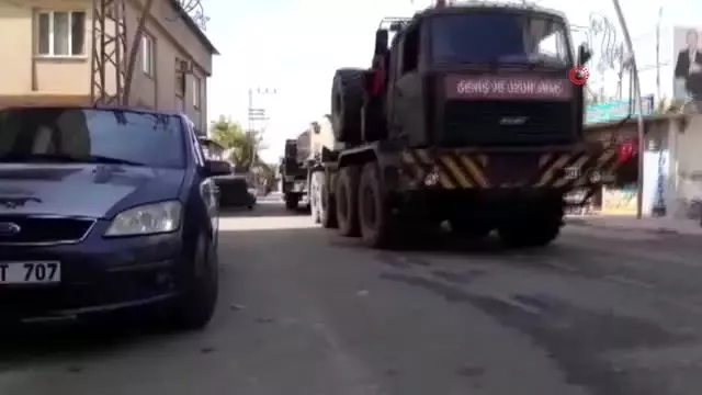 Kilis'ten Şanlıurfa sınırına sevkıyat Kilis'ten Şanlıurfa sınırına sevkıyat