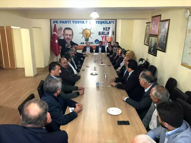 Milletvekili Çelik Tosya'yı ziyaret etti Milletvekili Çelik Tosya'yı ziyaret etti