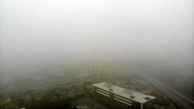 (Özel) İstanbullular güne sis ile uyandı (Özel) İstanbullular güne sis ile uyandı