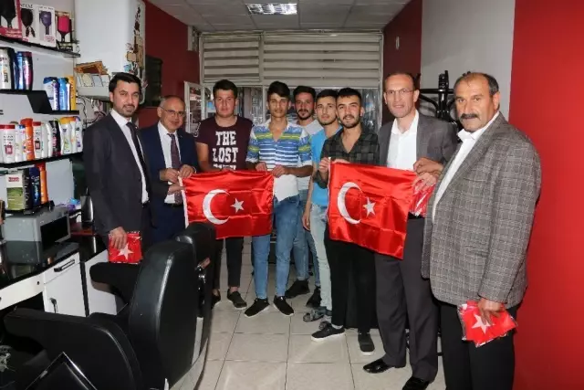 Yahyalı'da Pınarbaşı Harekatı'na Bayraklı Destek
