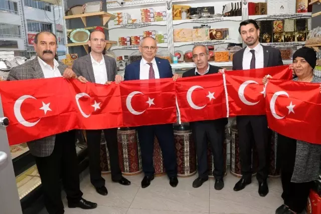 Yahyalı'da Pınarbaşı Harekatı'na Bayraklı Destek