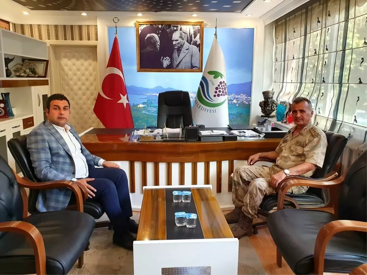 Albay Atasoy'dan Başkan Yıldırım'a ziyaret