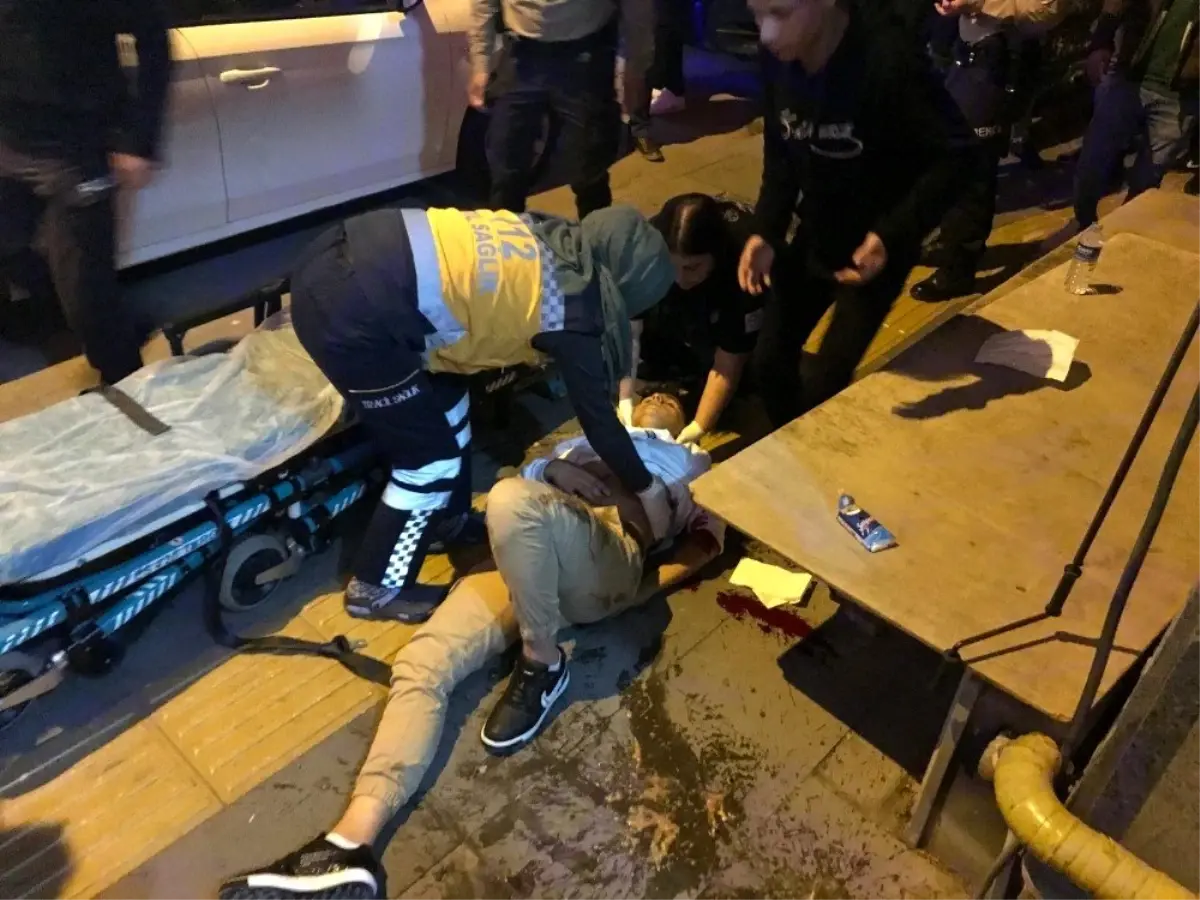 Bilecik'te bıçaklı saldırı sonrası yaşananlar güvenlik kamerasına yansıdı