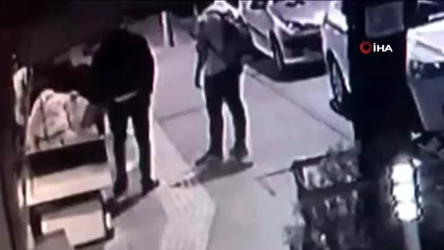 Bilecik'te bıçaklı saldırı sonrası yaşananlar güvenlik kamerasına yansıdı