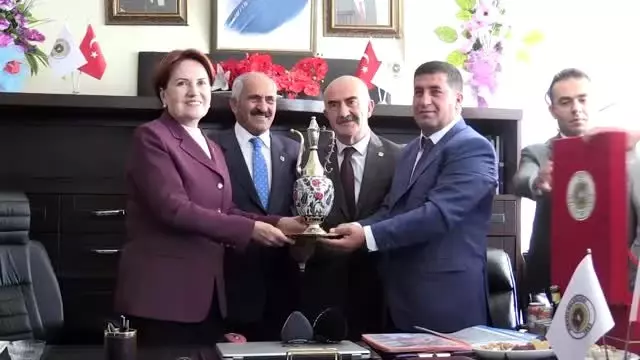 İYİ Parti Genel Başkanı Akşener, Muş'ta İYİ Parti Genel Başkanı Akşener, Muş'ta