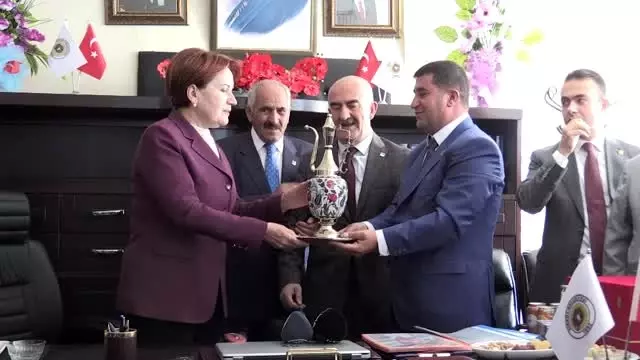 İYİ Parti Genel Başkanı Akşener, Muş'ta İYİ Parti Genel Başkanı Akşener, Muş'ta