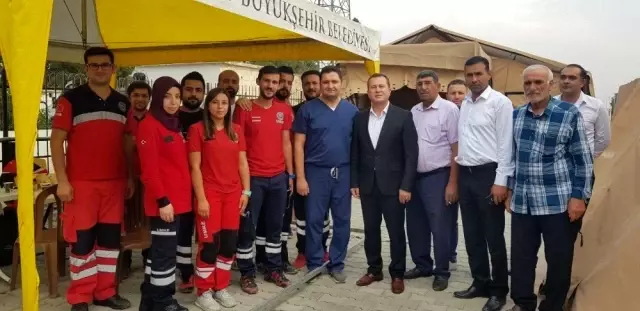 Karkamış Belediye Başkanı Doğan'dan sınır hattında inceleme yaptı Karkamış Belediye Başkanı Doğan'dan sınır hattında inceleme yaptı