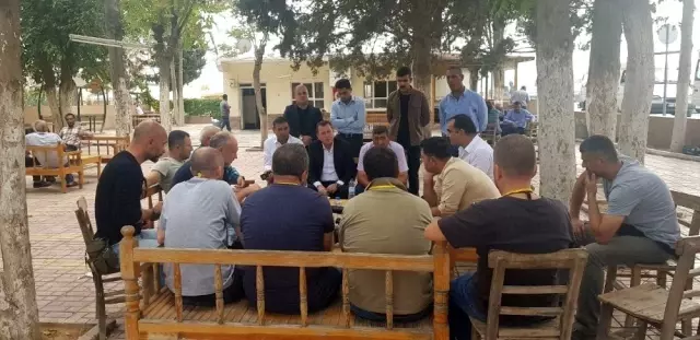 Karkamış Belediye Başkanı Doğan'dan sınır hattında inceleme yaptı Karkamış Belediye Başkanı Doğan'dan sınır hattında inceleme yaptı