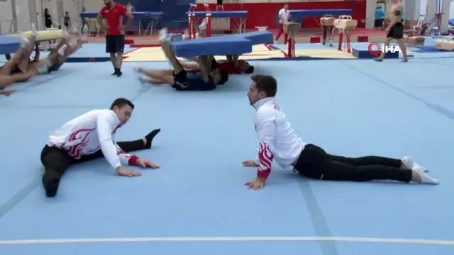 (Özel haber) Dünya şampiyonu cimnastikçilerin yeni hedefi: 2020 Tokyo Olimpiyatları (Özel haber) Dünya şampiyonu cimnastikçilerin yeni hedefi: 2020 Tokyo Olimpiyatları