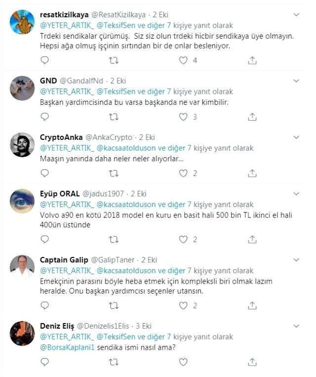 Sendika başkanının lüks aracını gören işçiler şok oldu