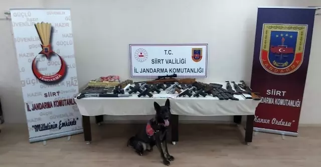 Siirt merkezli 5 ilde silah kaçakçılarına operasyon: 28 gözaltı Siirt merkezli 5 ilde silah kaçakçılarına operasyon: 28 gözaltı