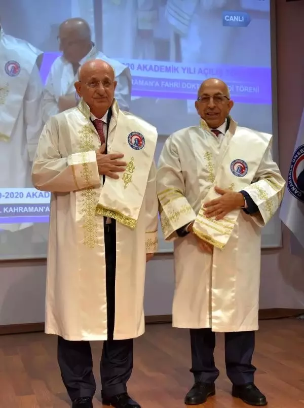 TBMM eski Başkanı Kahraman'a fahri doktora