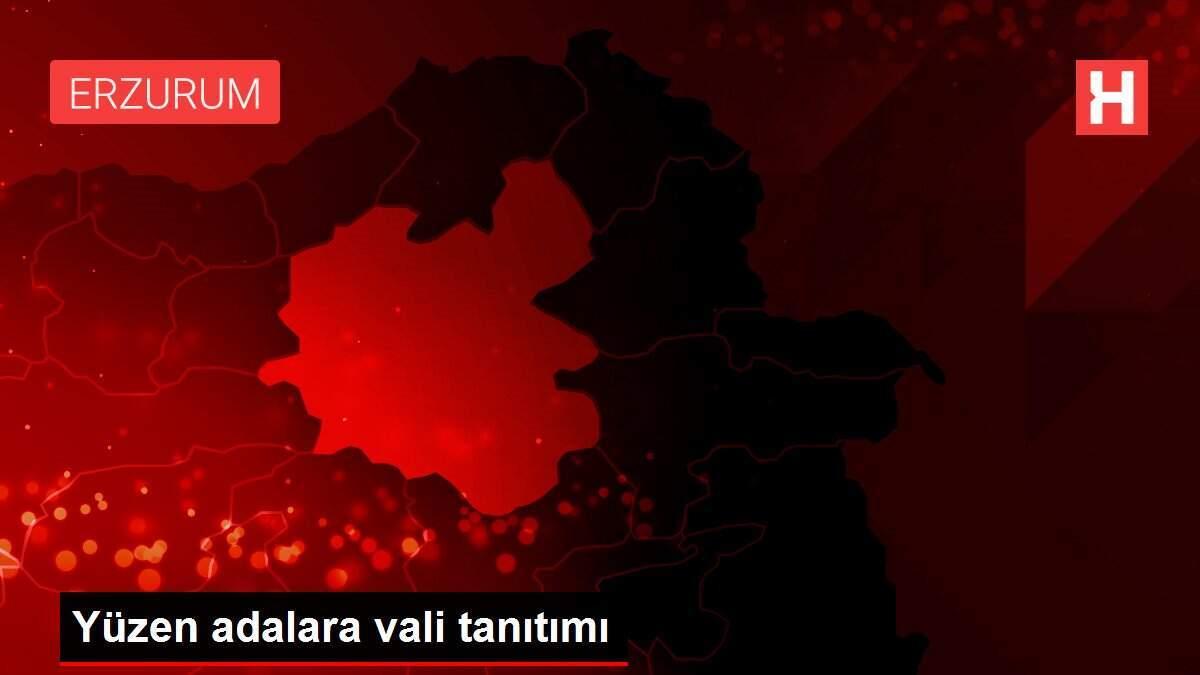 Yüzen adalara vali tanıtımı