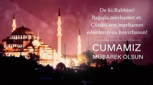 Cuma mesajları resimli yeni 2019 - 18 Ekim Cuma gününe özel en güzel Cuma mesajları
