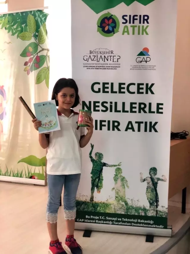Gaziantep'te sıfır atık bilince tiyatro ile aşılanıyor Gaziantep'te sıfır atık bilince tiyatro ile aşılanıyor