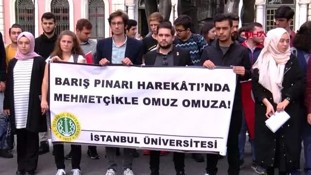 İstanbul-istanbul üniversitesi öğrencilerinden barış pınarı harekatı'na destek İstanbul-istanbul üniversitesi öğrencilerinden barış pınarı harekatı'na destek