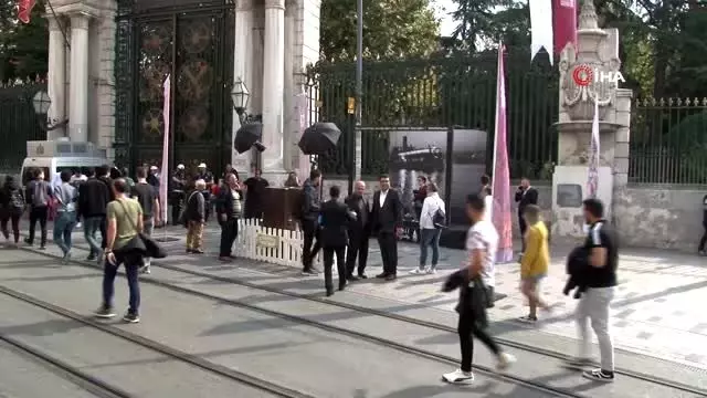 İstiklal Caddesinde Ara Güler etkinliği İstiklal Caddesinde Ara Güler etkinliği