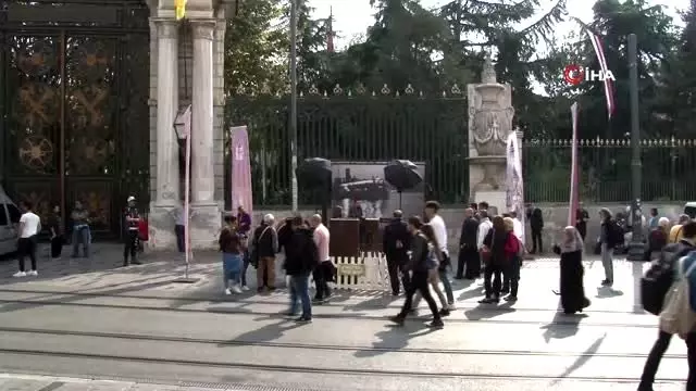 İstiklal Caddesinde Ara Güler etkinliği İstiklal Caddesinde Ara Güler etkinliği