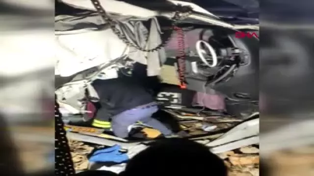Konya devrilen tır'ın şoförü öldü Konya devrilen tır'ın şoförü öldü