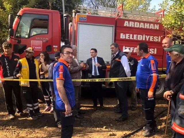 Şavşat'taki yangının ardından Şavşat'taki yangının ardından