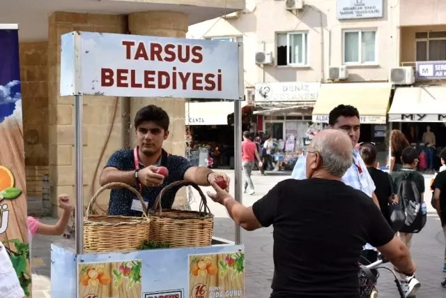 Tarsus Belediyesi, Dünya Gıda Gününde stant açtı Tarsus Belediyesi, Dünya Gıda Gününde stant açtı