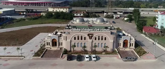 Tekkeköy'den 5 yıldızlı hamam hizmeti Tekkeköy'den 5 yıldızlı hamam hizmeti