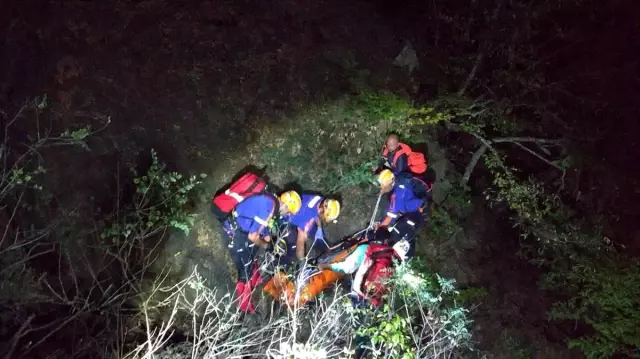 Tokat'ta kayalıklardan düşen kişi öldü Tokat'ta kayalıklardan düşen kişi öldü