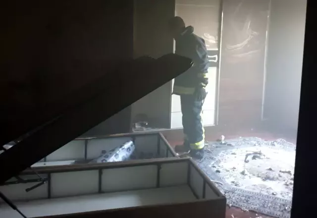 Van'da korkutan yangın Van'da korkutan yangın