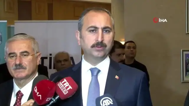 Adalet Bakanı Gül: (Yaptırım Sorusu) 'Zamanlama itibari ile asla hukuki bir dayanağı olmadığını... Adalet Bakanı Gül: (Yaptırım Sorusu) 'Zamanlama itibari ile asla hukuki bir dayanağı olmadığını...