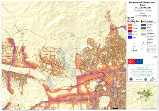 Ankara Büyükşehir Belediyesi ve TÜBİTAK'tan Gürültü Eylem Planı