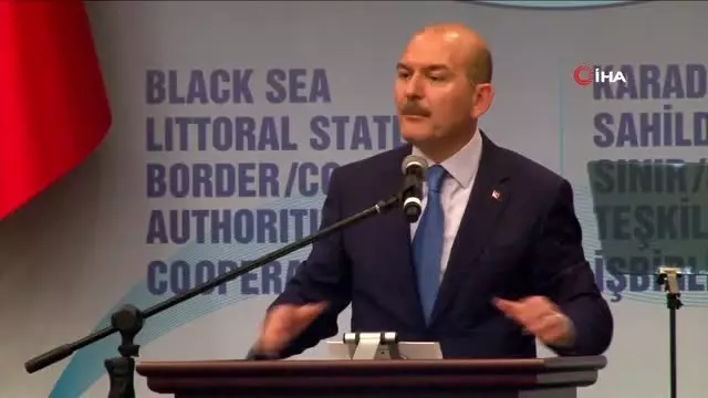 Bakan Soylu: 'Avrupa akıl tutulmuşcasına bir terör örgütünün peşinden gitmektedir'