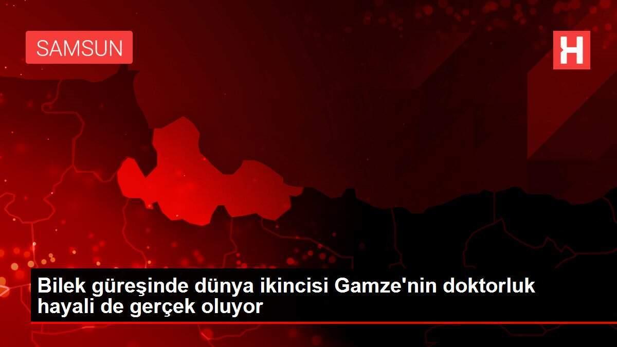 Bilek güreşinde dünya ikincisi Gamze'nin doktorluk hayali de gerçek oluyor