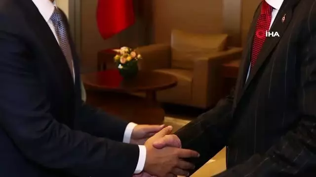 Cumhurbaşkanı Erdoğan, Katar Başbakan Yardımcısını kabul etti